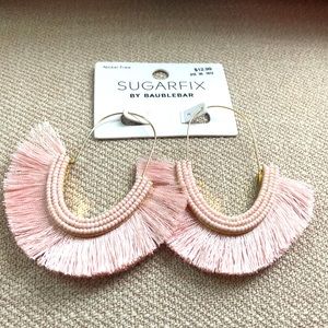 Sugarfix Baublebar tassel fringe earrings